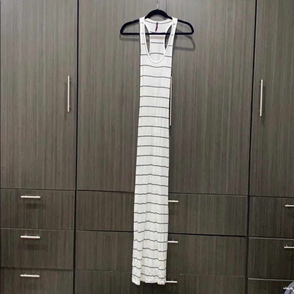Long stripped dress